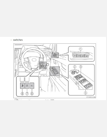 toyota vellfire 2018-2019 owners manual in english